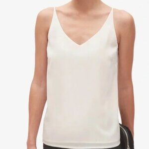 Banana Republic Off-White V-neck Tank (XS)